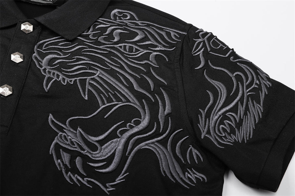 New Polo shirt Crystal Tiger