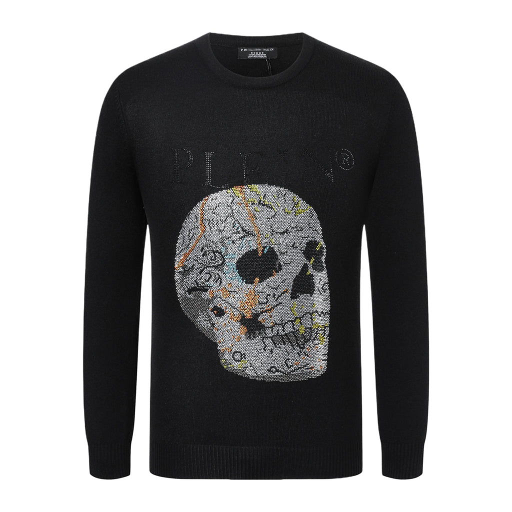 New Wool Sweatshirt Skull