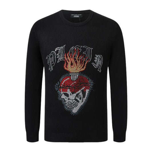 New Wool Sweatshirt Skull