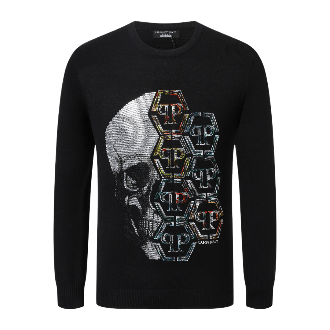 New Wool Sweatshirt Skull