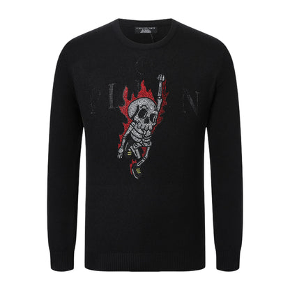 New Wool Sweatshirt Skull