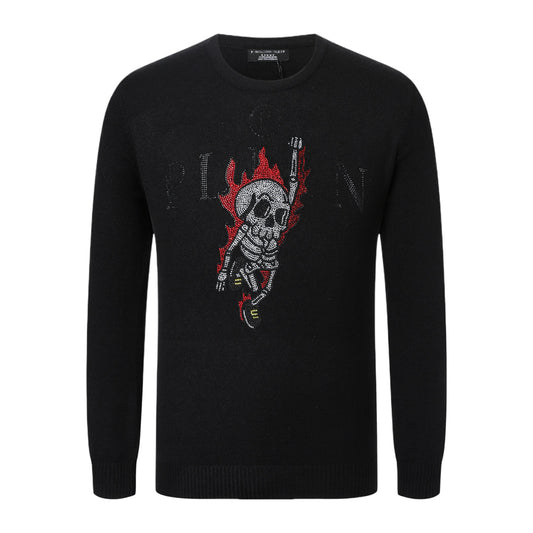 New Wool Sweatshirt Skull