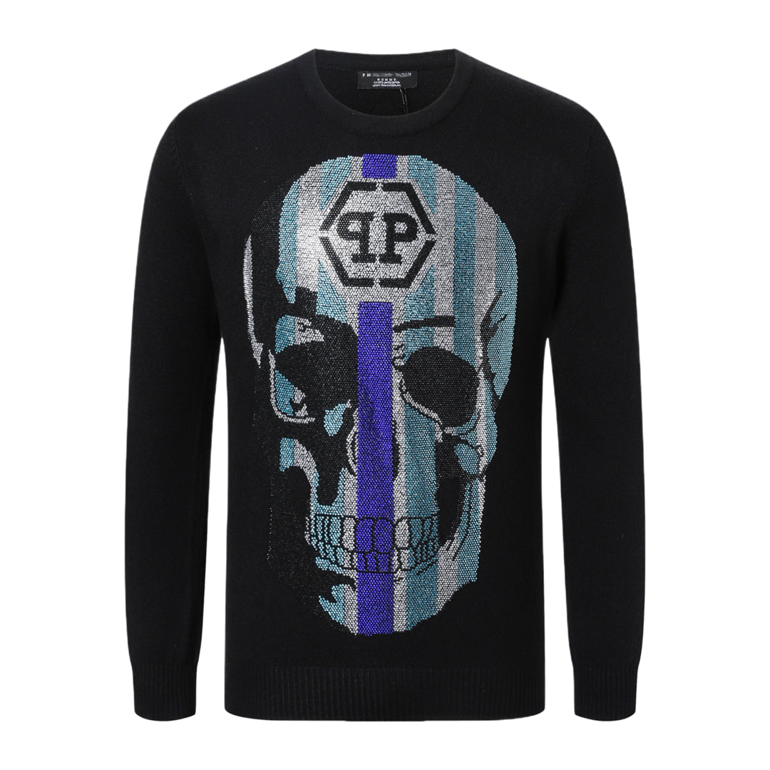 New Wool Sweatshirt Skull