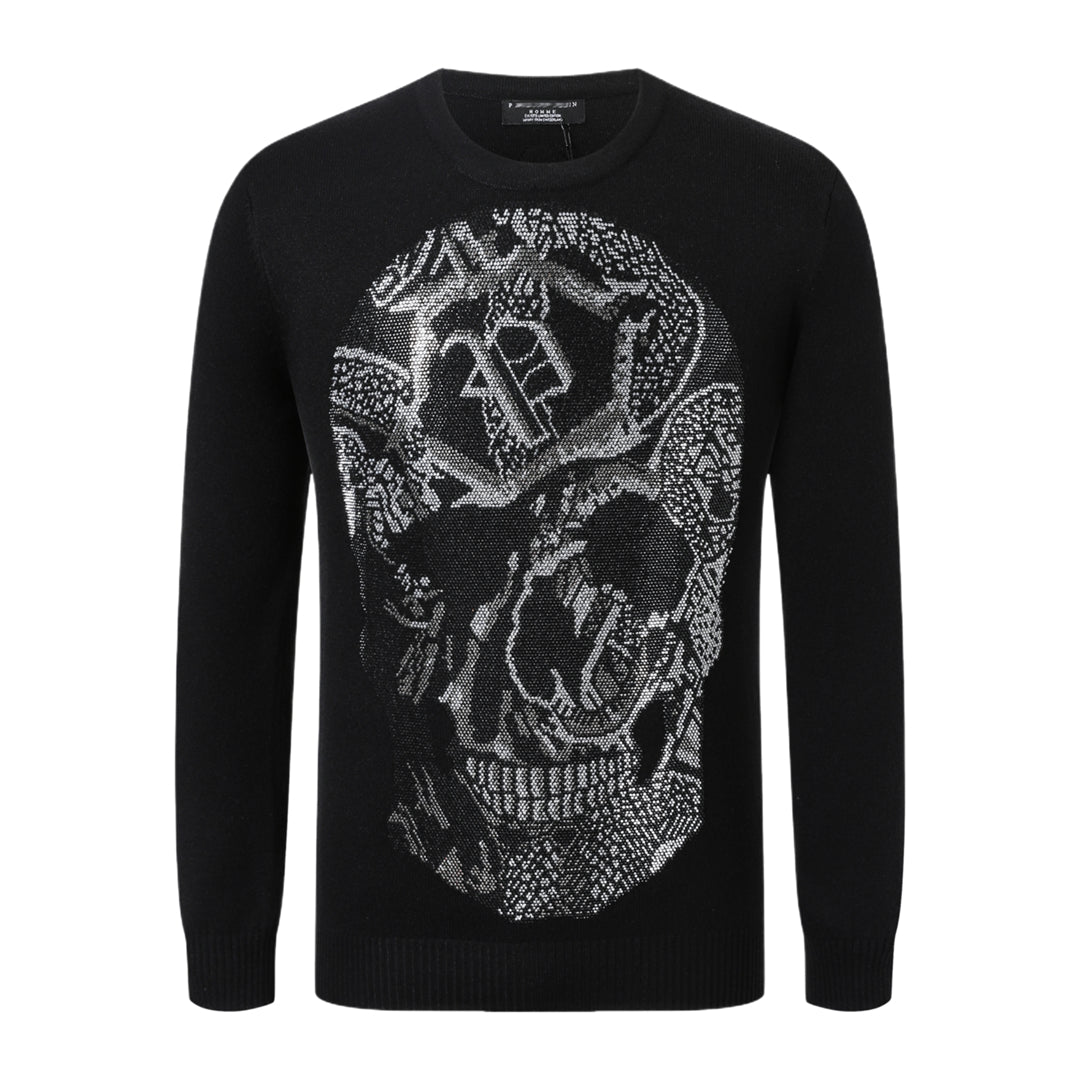 New Wool Sweatshirt Skull