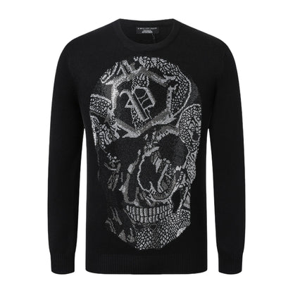 New Wool Sweatshirt Skull