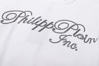 New T-shirt Crystal Letter