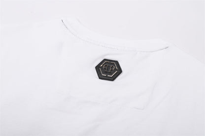 New T-shirt Crystal Letter