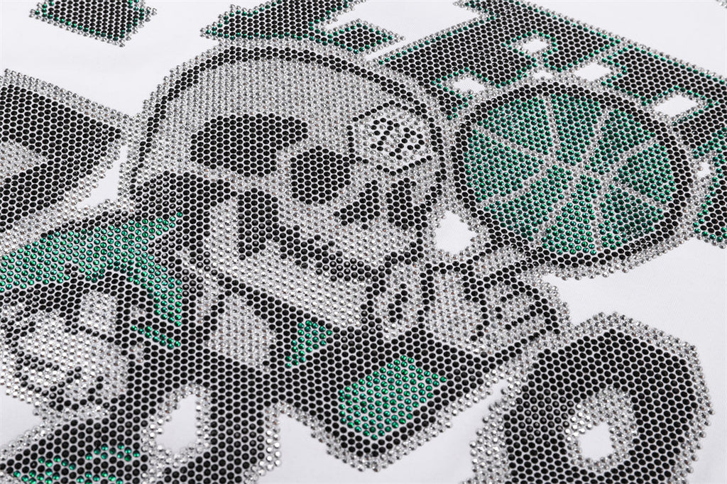 New T-shirt Crystal Skull