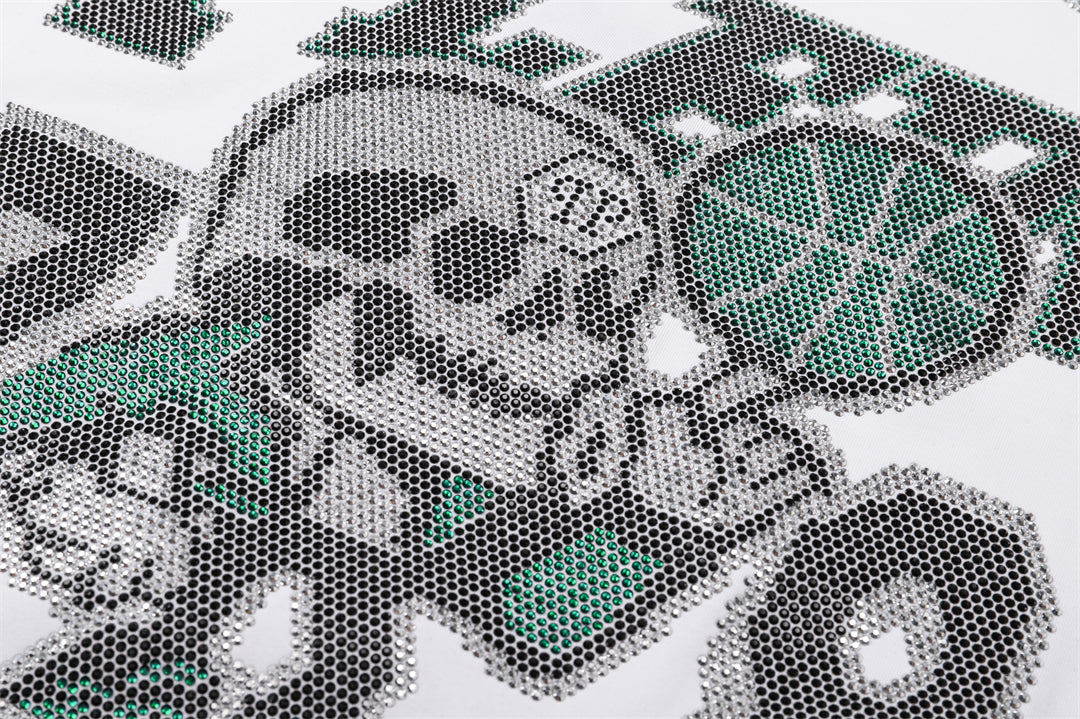 New T-shirt Crystal Skull