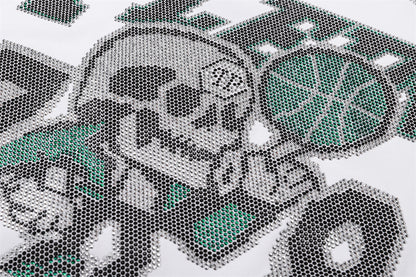 New T-shirt Crystal Skull