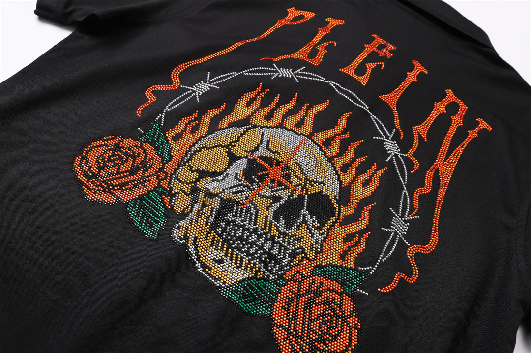 New Polo shirt Crystal Skull