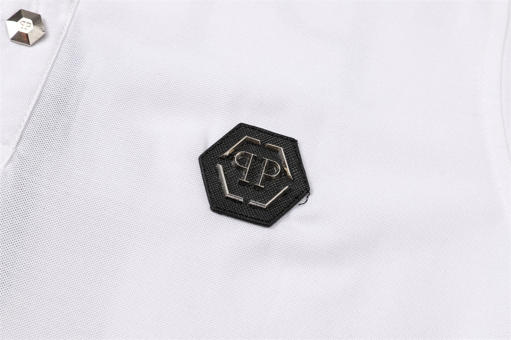 New Polo shirt Crystal Letter