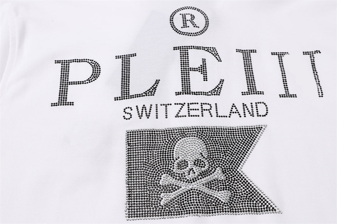 New Polo shirt Crystal Letter