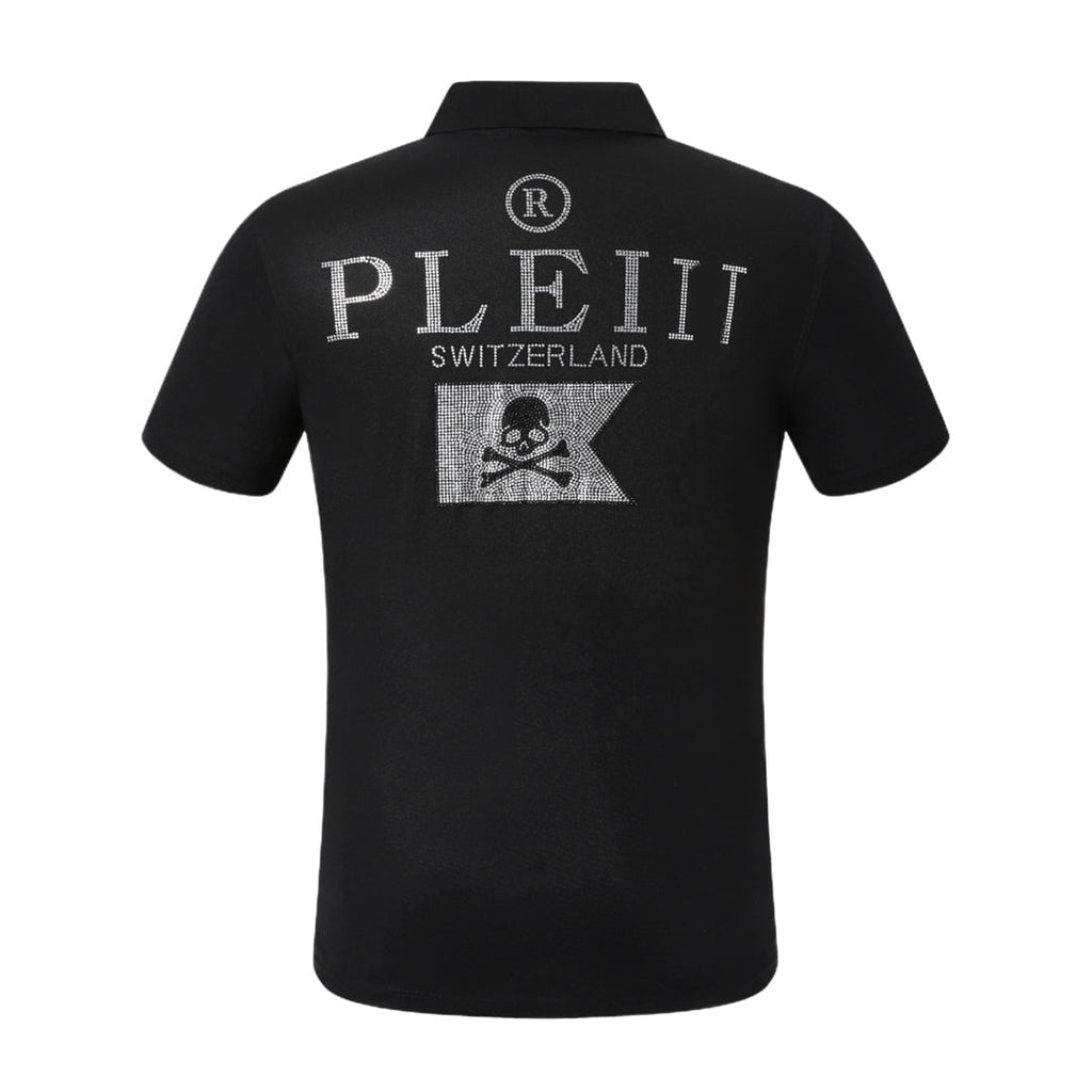 New Polo shirt Crystal Letter