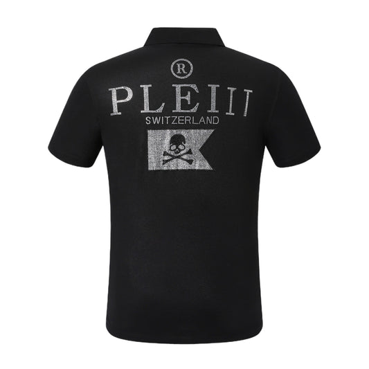 New Polo shirt Crystal Letter
