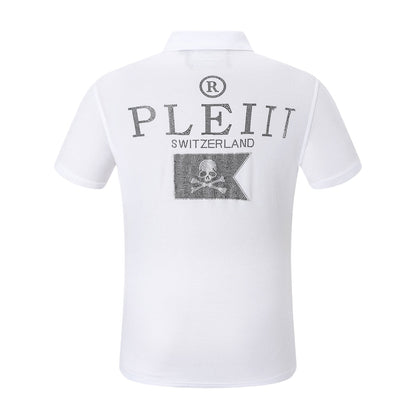 New Polo shirt Crystal Letter