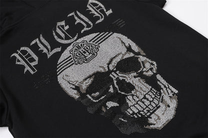 New Hoodie Back Skull