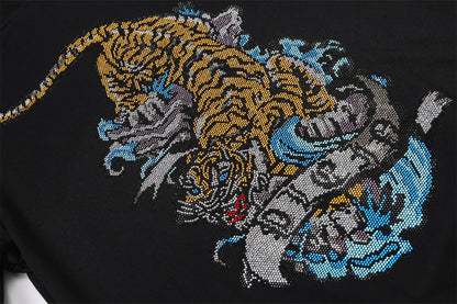New Hoodie Back Tiger