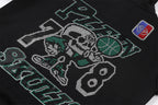 New Hoodie Back Skull