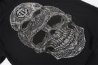 New Hoodie Back Skull