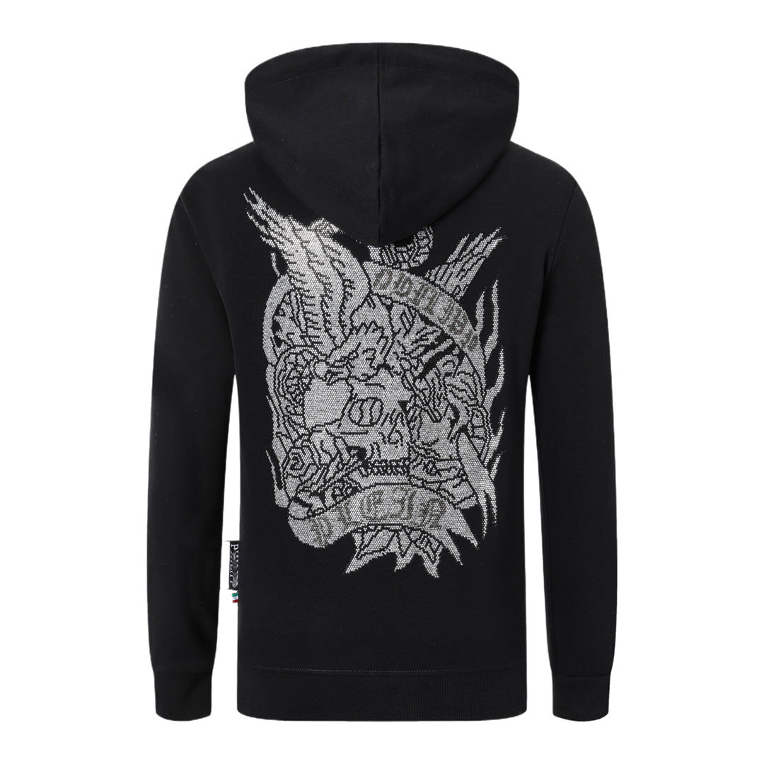 New Hoodie Back Eagle