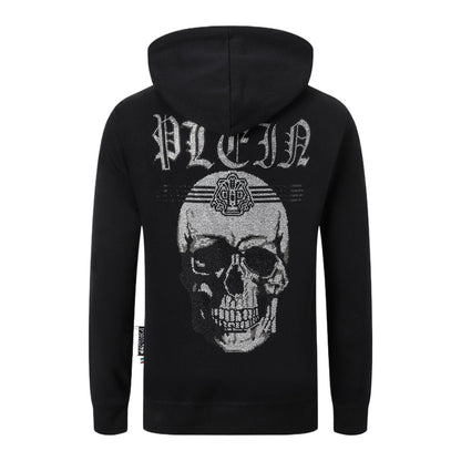 New Hoodie Back Skull