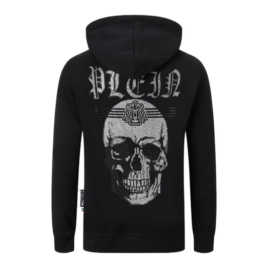 New Hoodie Back Skull