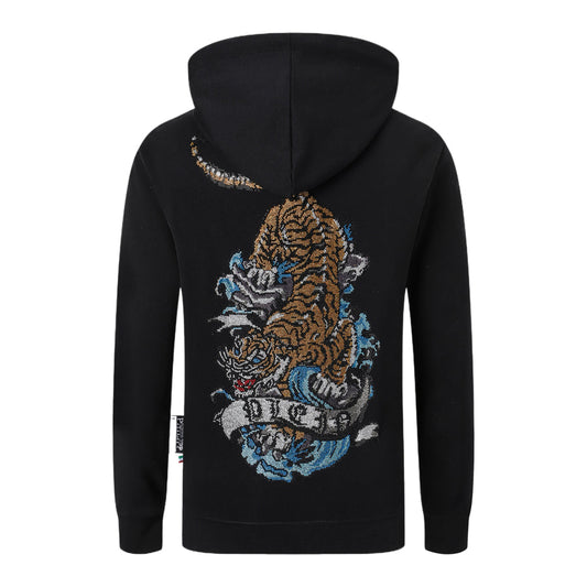 New Hoodie Back Tiger