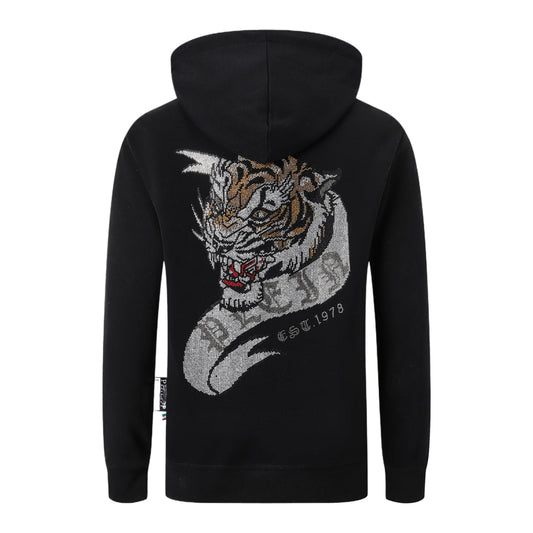 New Hoodie Back Tiger