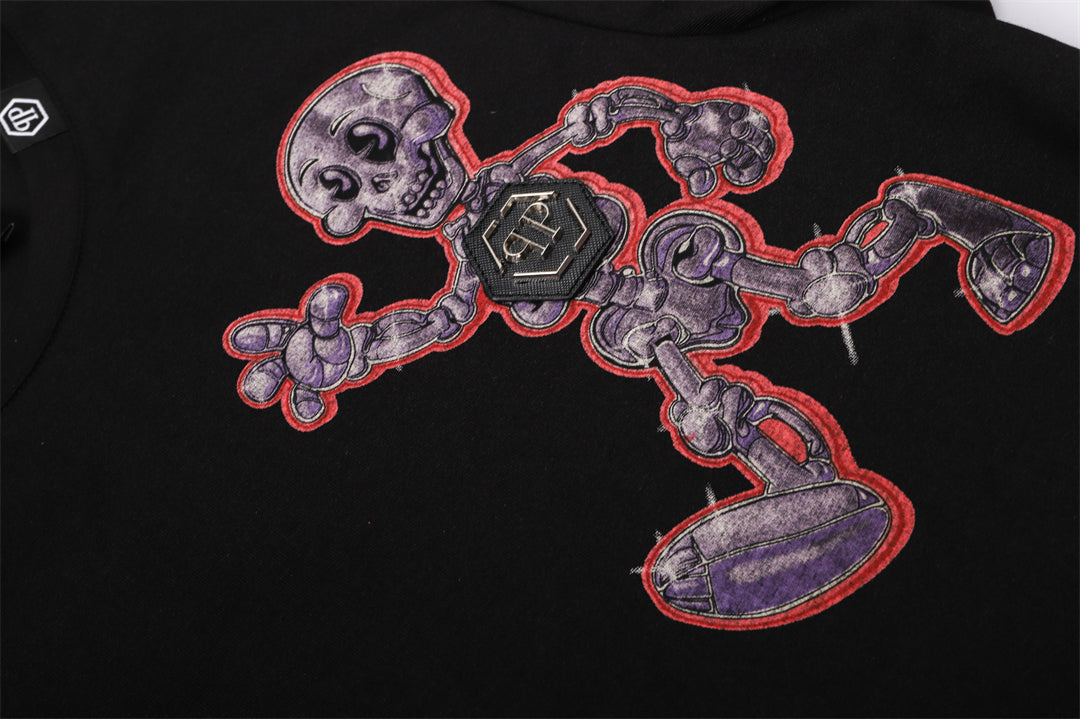 New T-shirt Back Skull