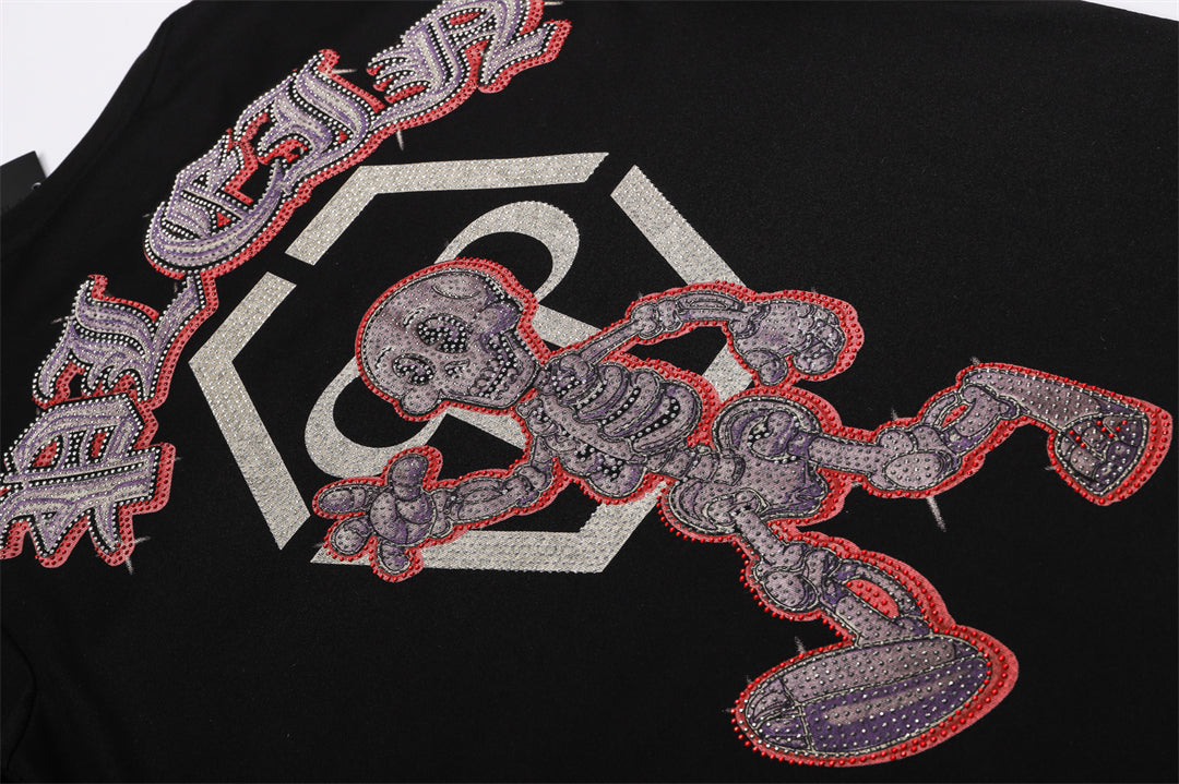 New T-shirt Back Skull