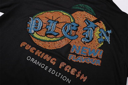 New Polo shirt Crystal Pumpkin