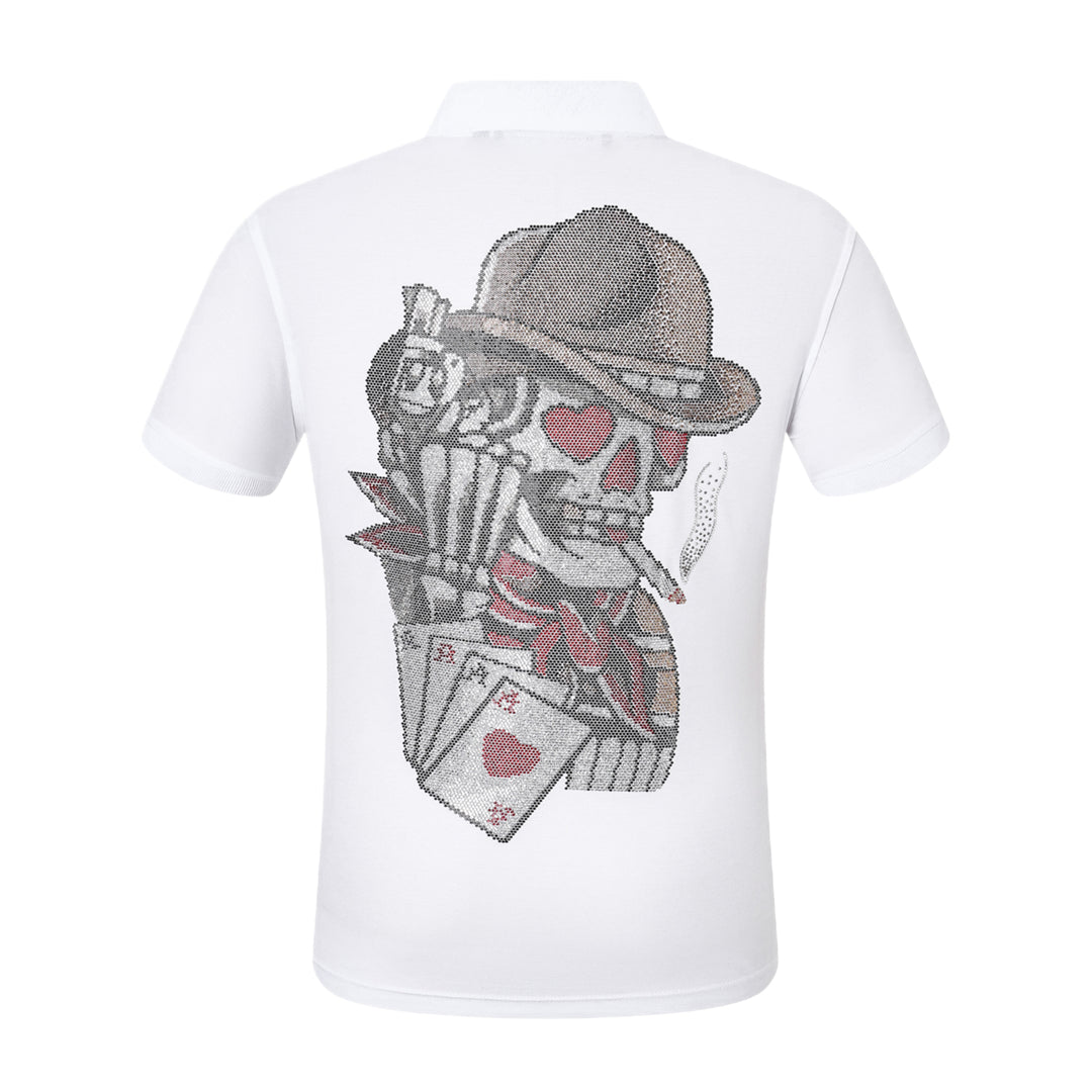 New Polo shirt Crystal Skull
