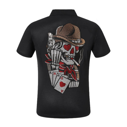New Polo shirt Crystal Skull