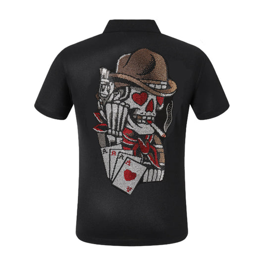 New Polo shirt Crystal Skull