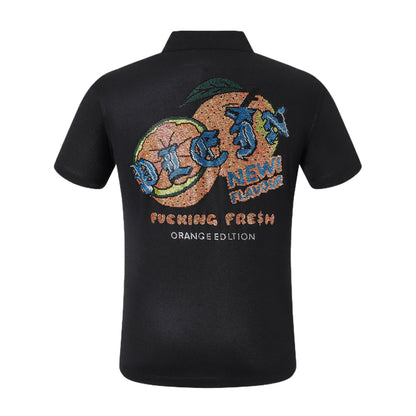 New Polo shirt Crystal Pumpkin