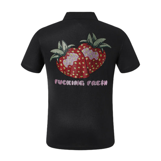 New Polo shirt Crystal Strawberry