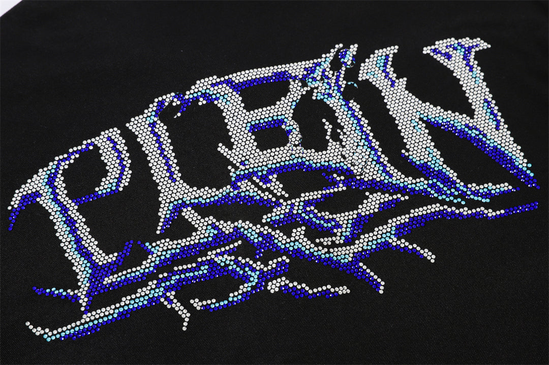 New Polo shirt Crystal Letter