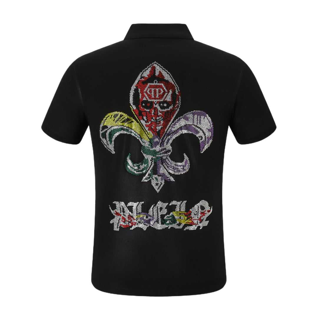 New Polo shirt Crystal Skull