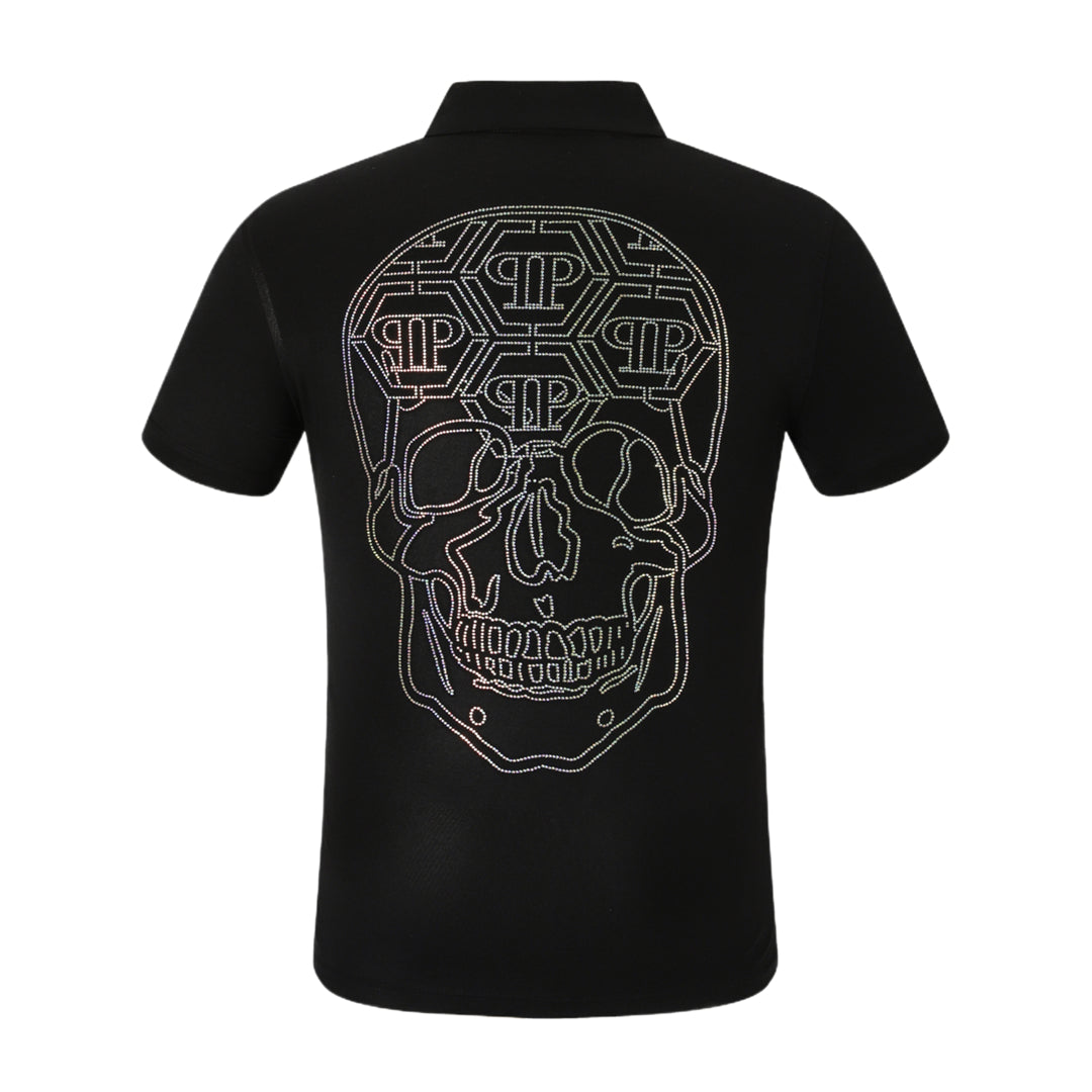 New Polo shirt Crystal Skull