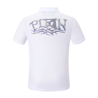 New Polo shirt Crystal Letter