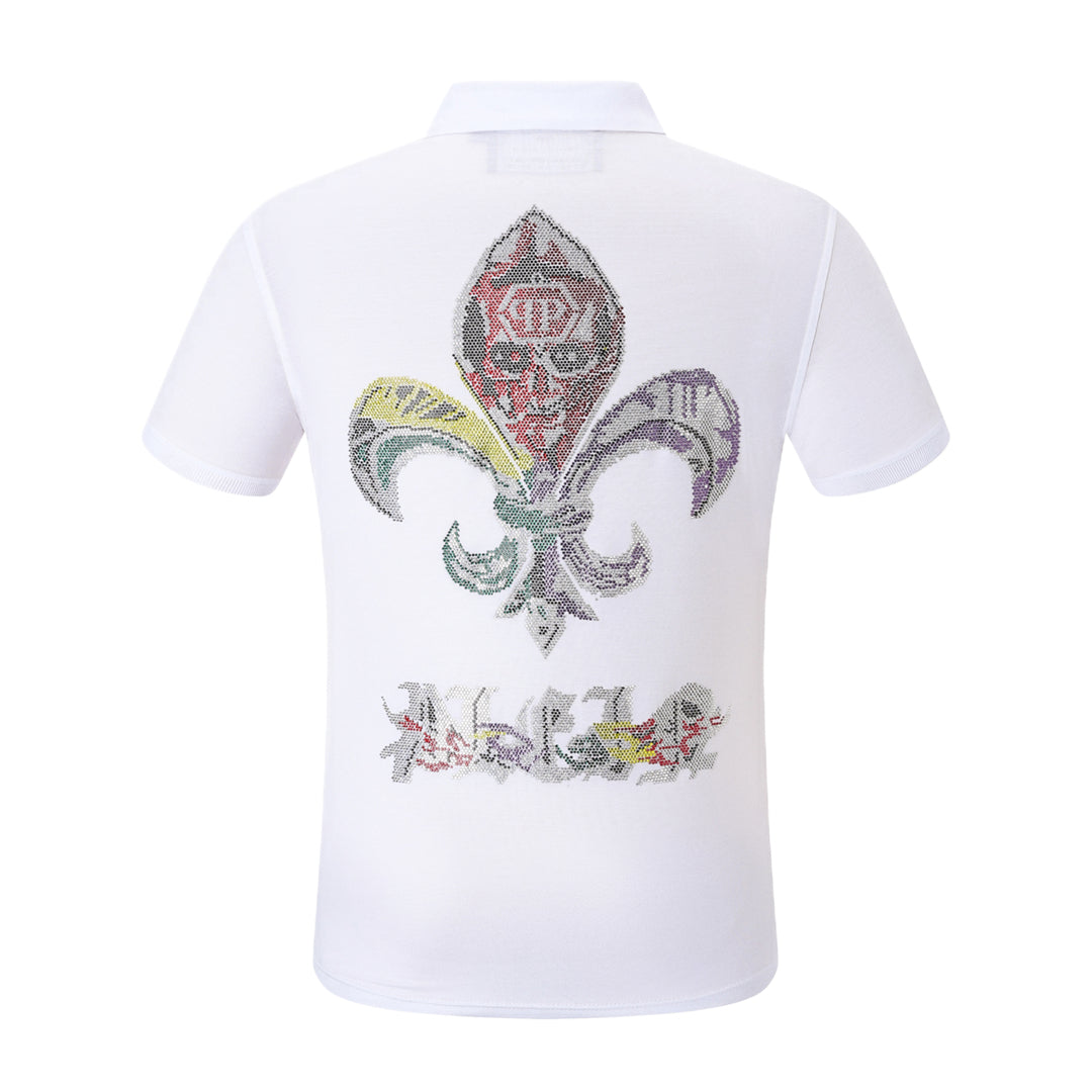 New Polo shirt Crystal Skull