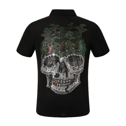 New Polo shirt Crystal Skull