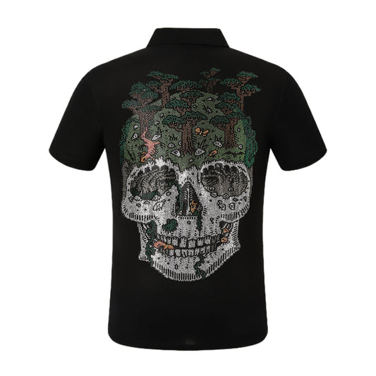 New Polo shirt Crystal Skull