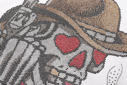New T-shirt Crystal Skull