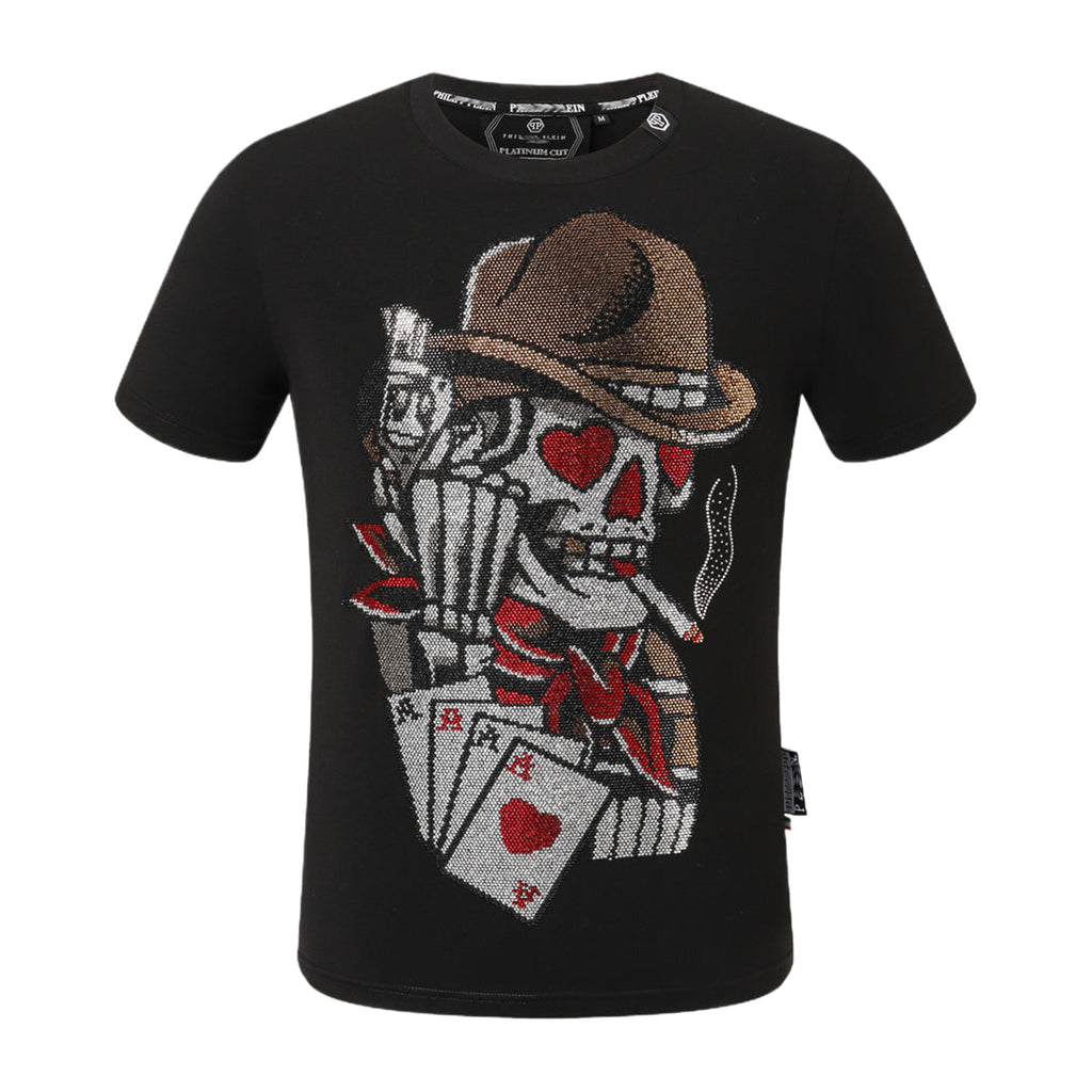 New T-shirt Crystal Skull