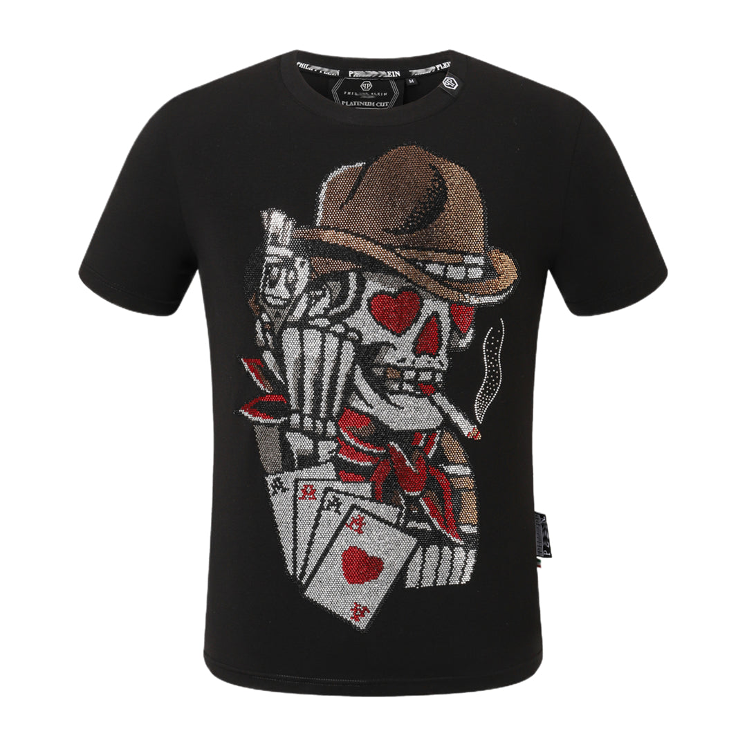 New T-shirt Crystal Skull