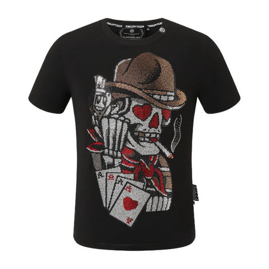 New T-shirt Crystal Skull