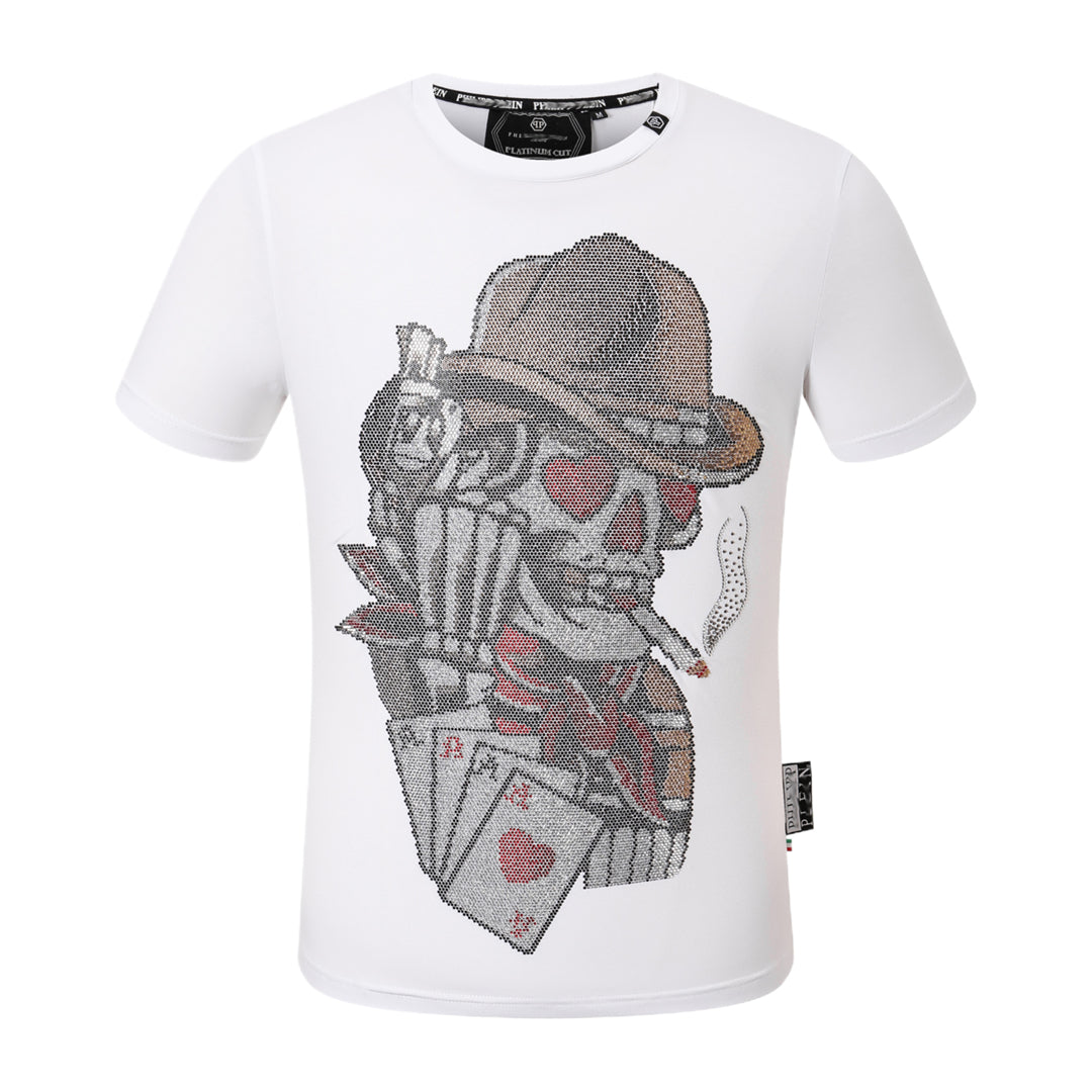 New T-shirt Crystal Skull