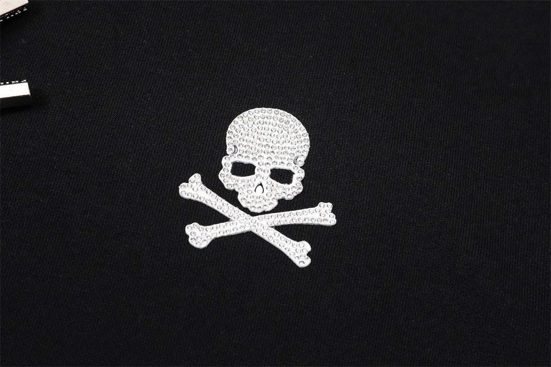 New Hoodie Back Skull